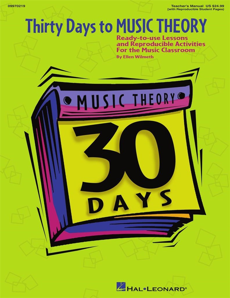 Thirty Days to Music Theory Classroom Resource